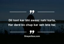 Heart broken Shayari in English Heart Broken Shayari in English