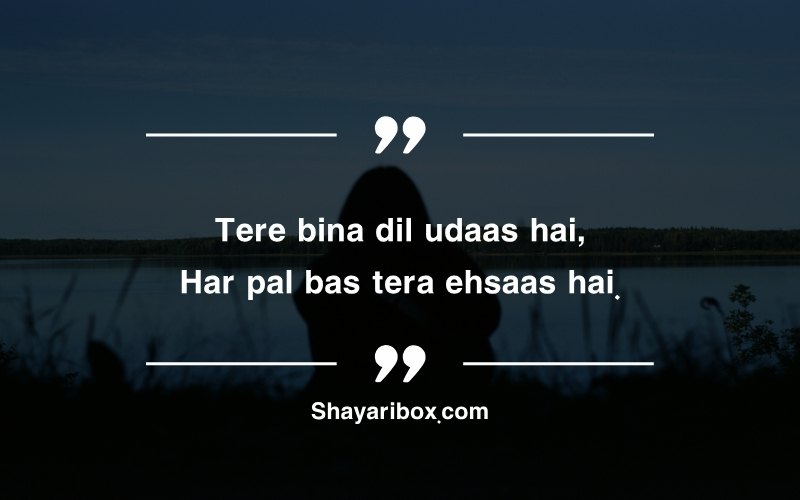 Heart Broken Shayari in English 2 Line